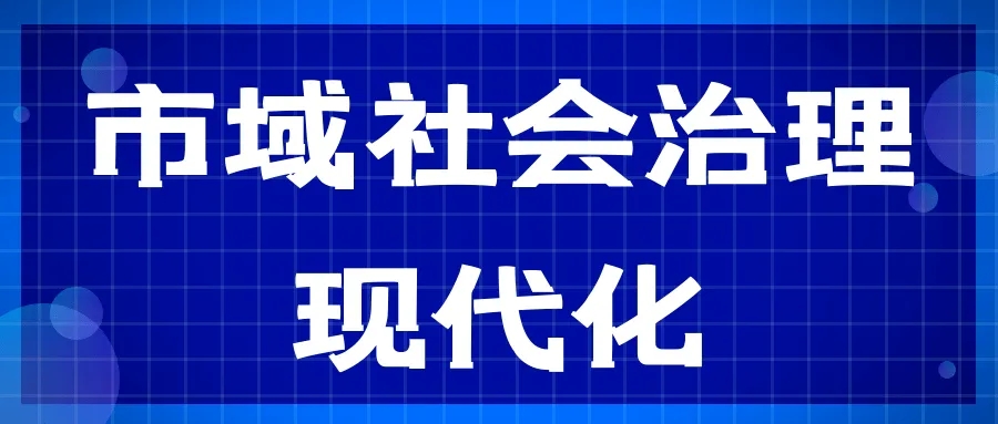 持續(xù)提升市域社會(huì)治理效能